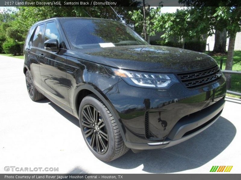 Santorini Black / Ebony/Ebony 2017 Land Rover Discovery HSE