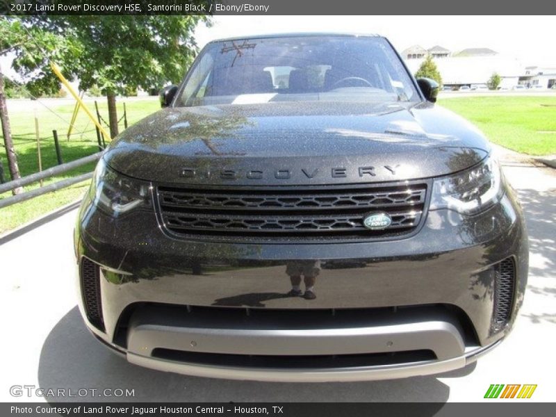 Santorini Black / Ebony/Ebony 2017 Land Rover Discovery HSE