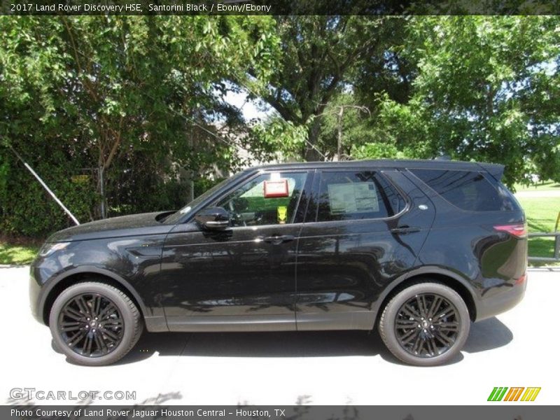 Santorini Black / Ebony/Ebony 2017 Land Rover Discovery HSE