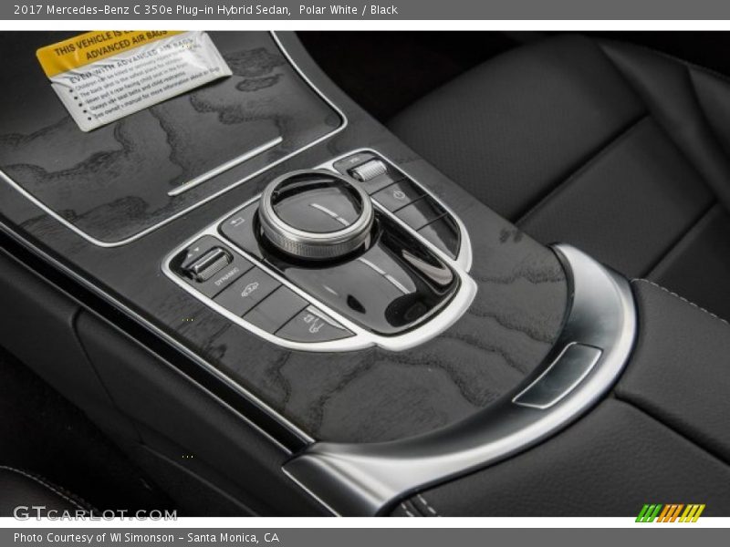 Polar White / Black 2017 Mercedes-Benz C 350e Plug-in Hybrid Sedan