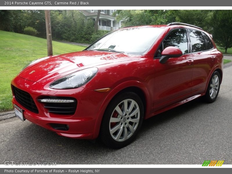 Carmine Red / Black 2014 Porsche Cayenne GTS