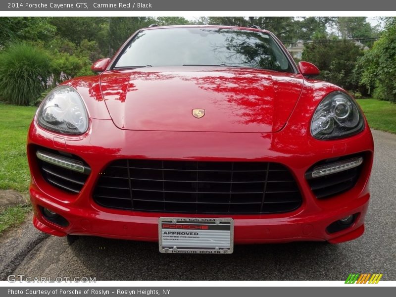 Carmine Red / Black 2014 Porsche Cayenne GTS