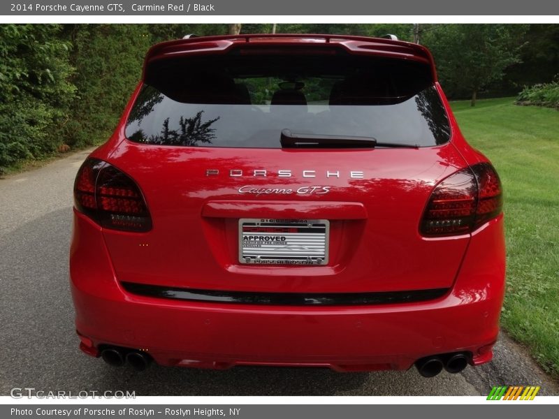 Carmine Red / Black 2014 Porsche Cayenne GTS