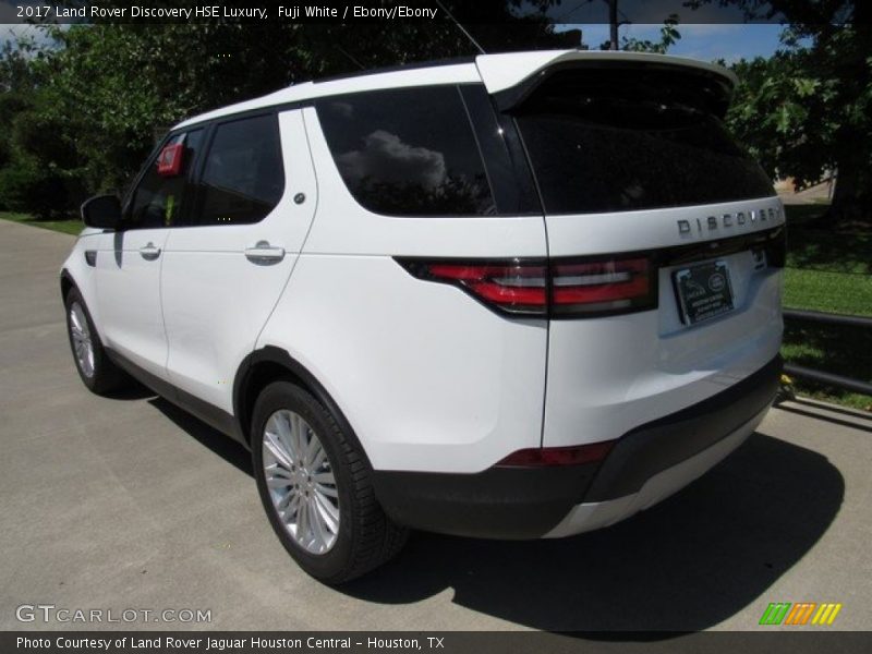 Fuji White / Ebony/Ebony 2017 Land Rover Discovery HSE Luxury