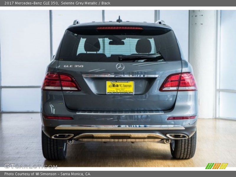 Selenite Grey Metallic / Black 2017 Mercedes-Benz GLE 350