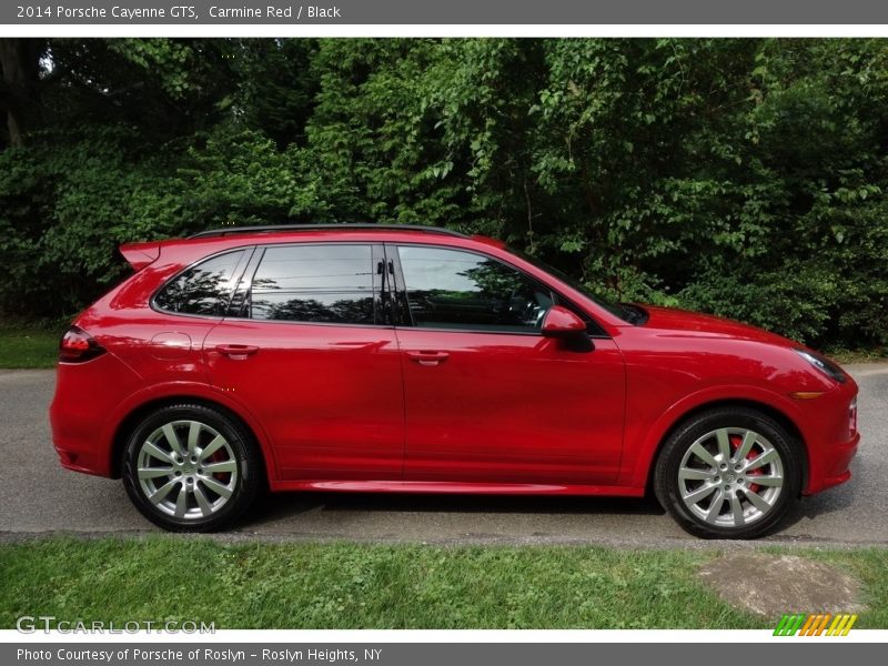 Carmine Red / Black 2014 Porsche Cayenne GTS