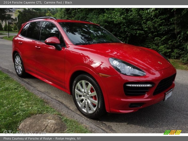 Carmine Red / Black 2014 Porsche Cayenne GTS