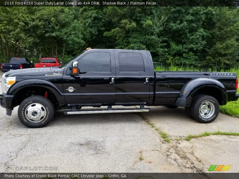 Shadow Black / Platinum Pecan 2016 Ford F350 Super Duty Lariat Crew Cab 4x4 DRW