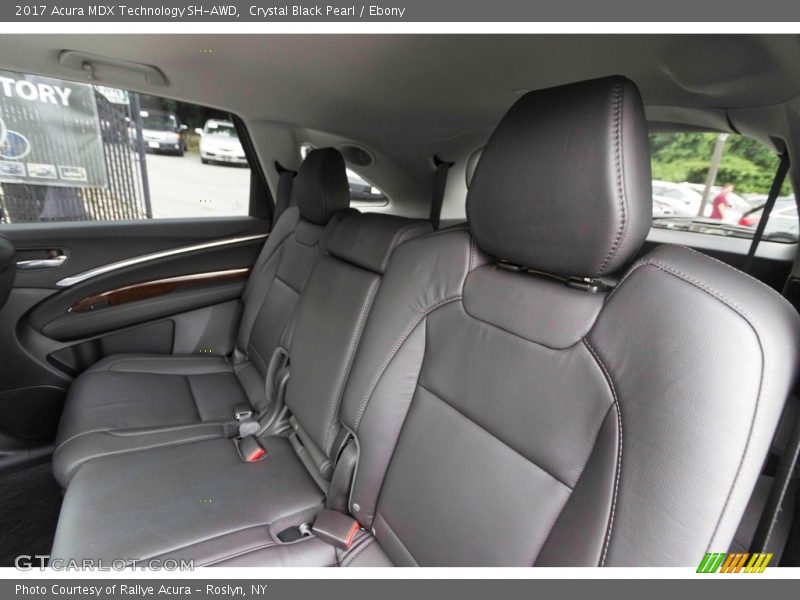 Crystal Black Pearl / Ebony 2017 Acura MDX Technology SH-AWD