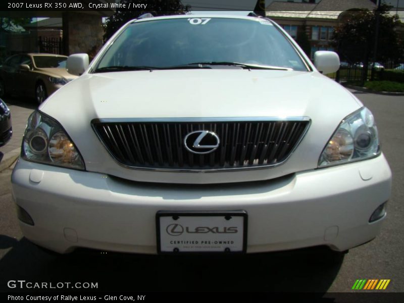 Crystal White / Ivory 2007 Lexus RX 350 AWD