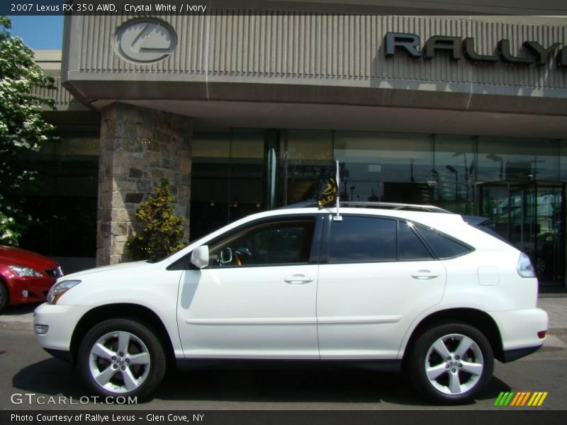 Crystal White / Ivory 2007 Lexus RX 350 AWD