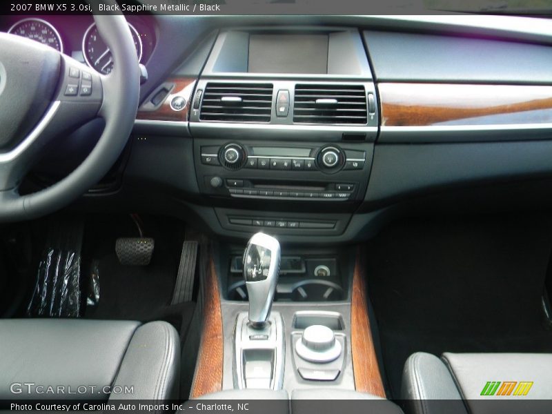 Black Sapphire Metallic / Black 2007 BMW X5 3.0si