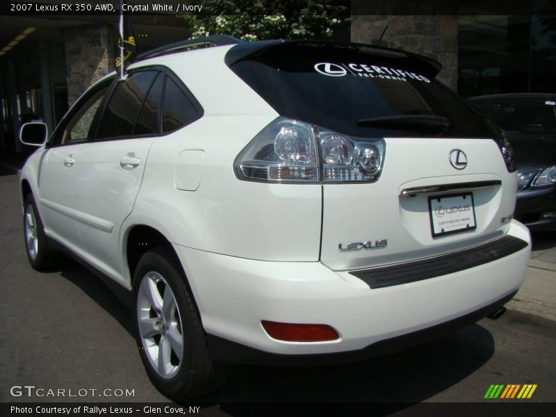 Crystal White / Ivory 2007 Lexus RX 350 AWD