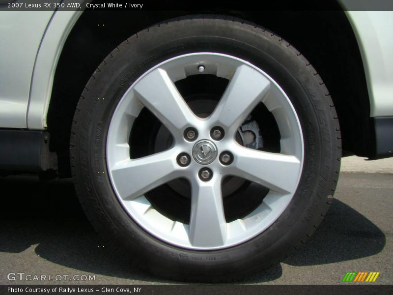 Crystal White / Ivory 2007 Lexus RX 350 AWD