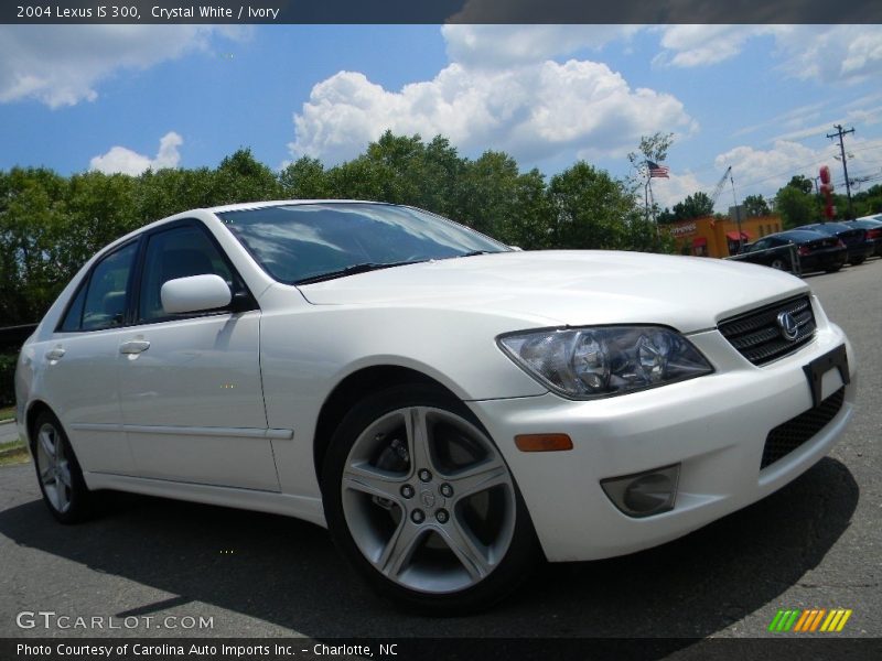 Crystal White / Ivory 2004 Lexus IS 300