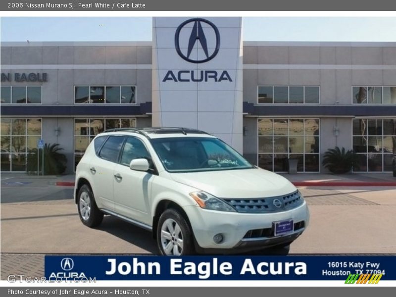 Pearl White / Cafe Latte 2006 Nissan Murano S