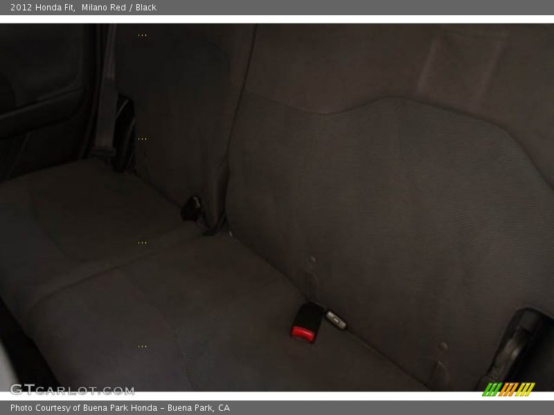 Milano Red / Black 2012 Honda Fit