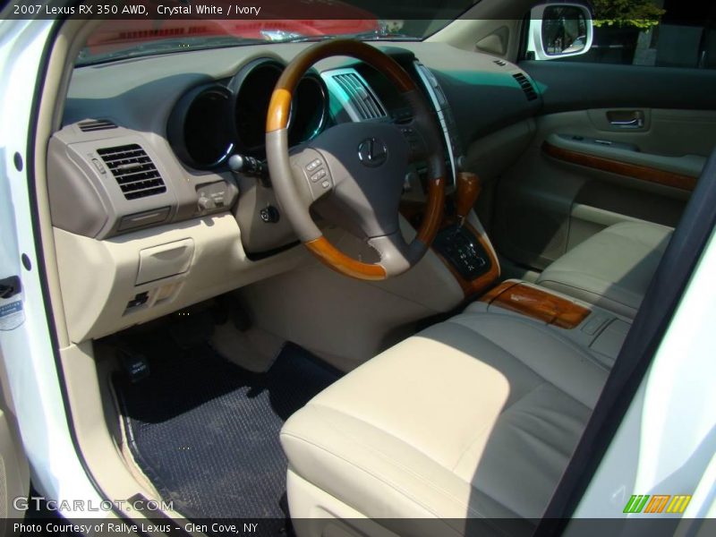 Crystal White / Ivory 2007 Lexus RX 350 AWD