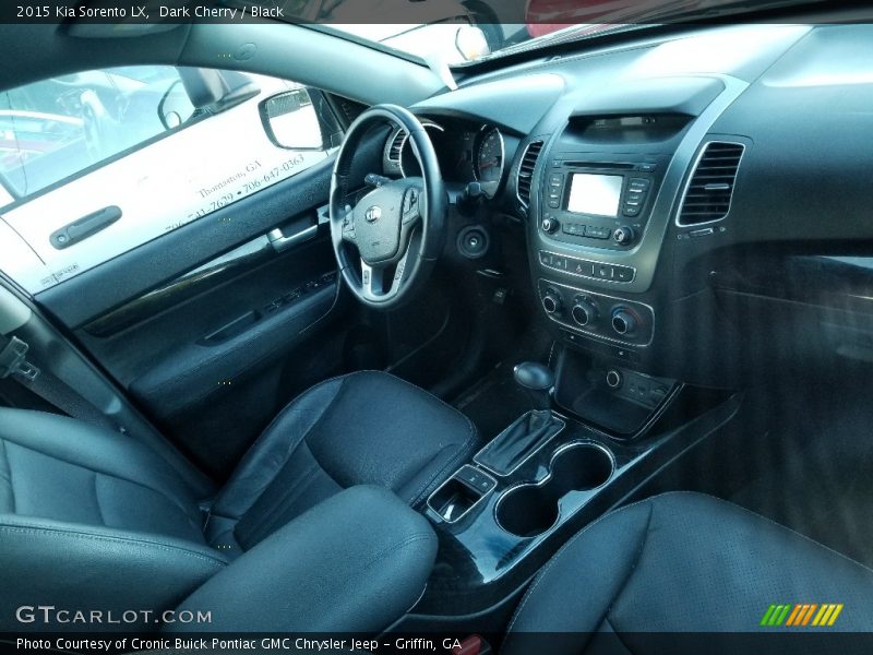 Dark Cherry / Black 2015 Kia Sorento LX