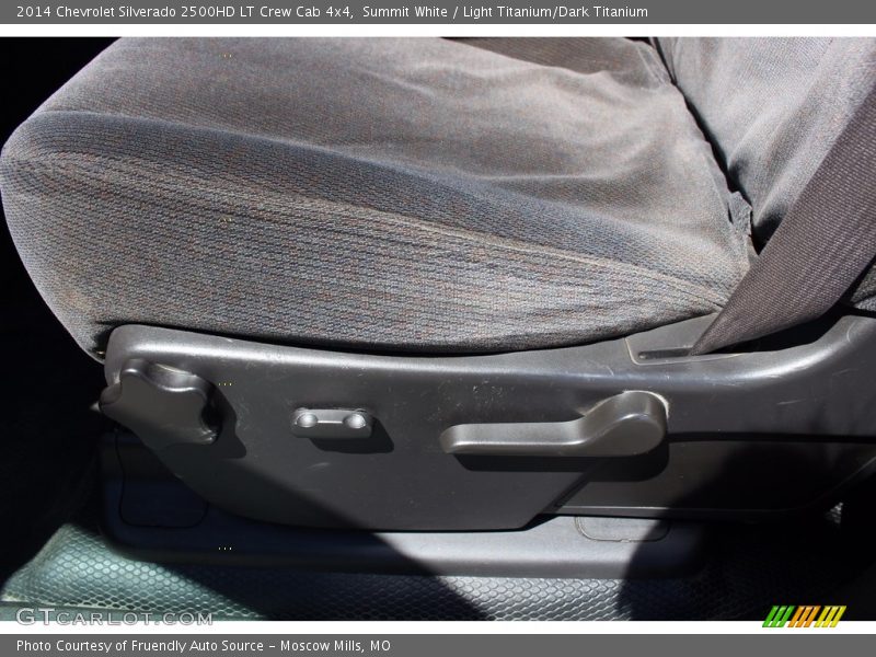 Summit White / Light Titanium/Dark Titanium 2014 Chevrolet Silverado 2500HD LT Crew Cab 4x4