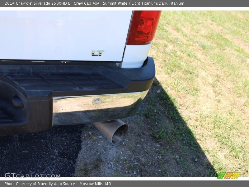 Summit White / Light Titanium/Dark Titanium 2014 Chevrolet Silverado 2500HD LT Crew Cab 4x4