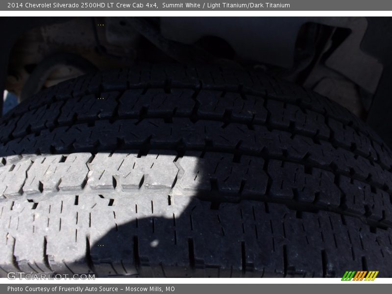 Summit White / Light Titanium/Dark Titanium 2014 Chevrolet Silverado 2500HD LT Crew Cab 4x4