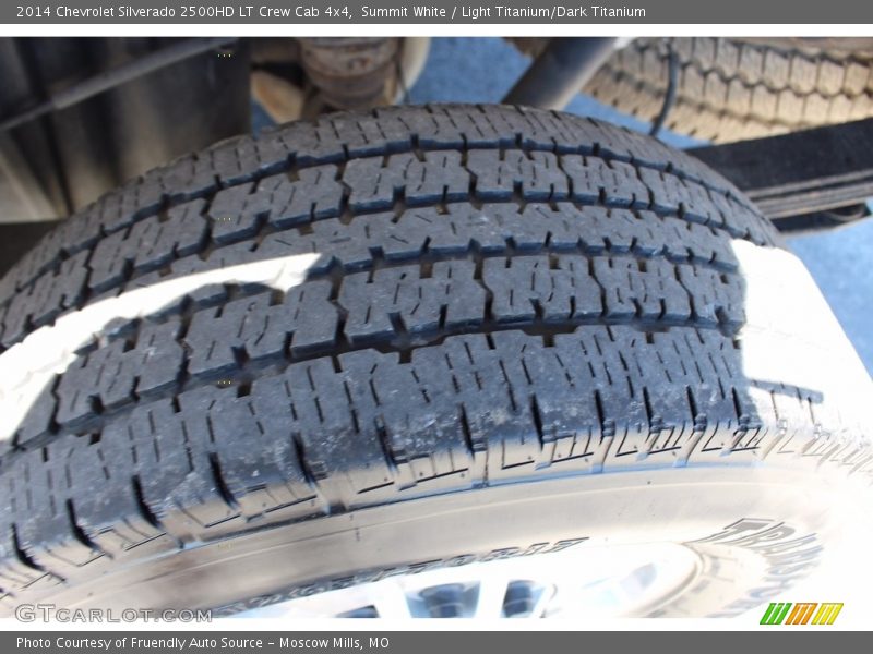 Summit White / Light Titanium/Dark Titanium 2014 Chevrolet Silverado 2500HD LT Crew Cab 4x4