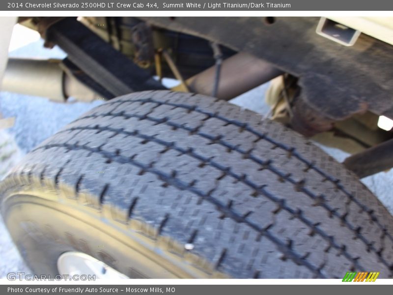 Summit White / Light Titanium/Dark Titanium 2014 Chevrolet Silverado 2500HD LT Crew Cab 4x4
