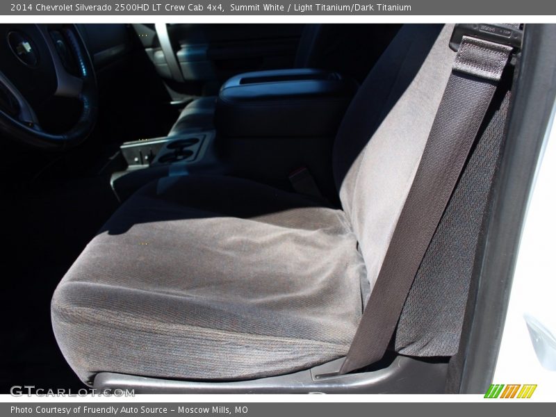 Summit White / Light Titanium/Dark Titanium 2014 Chevrolet Silverado 2500HD LT Crew Cab 4x4