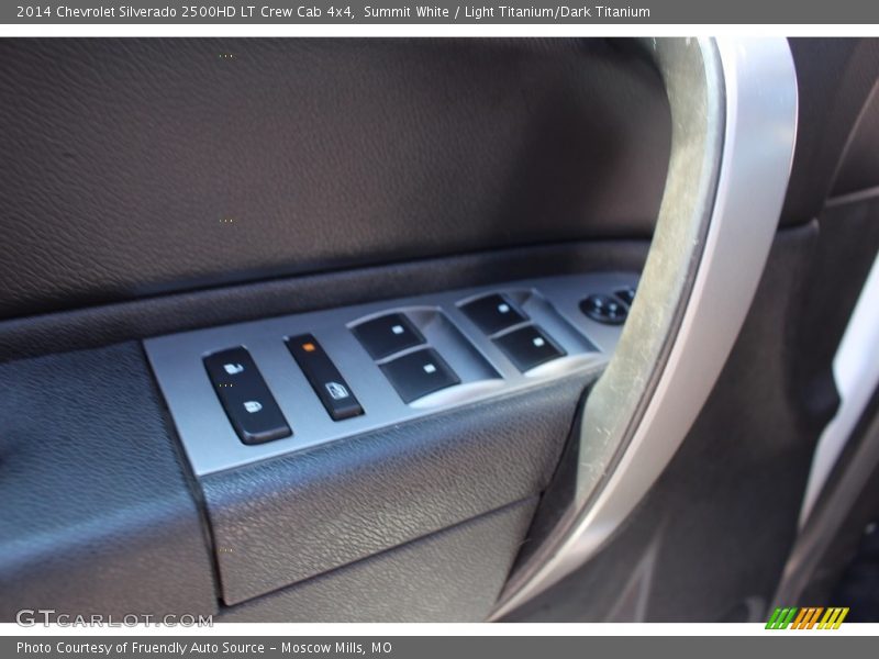 Summit White / Light Titanium/Dark Titanium 2014 Chevrolet Silverado 2500HD LT Crew Cab 4x4