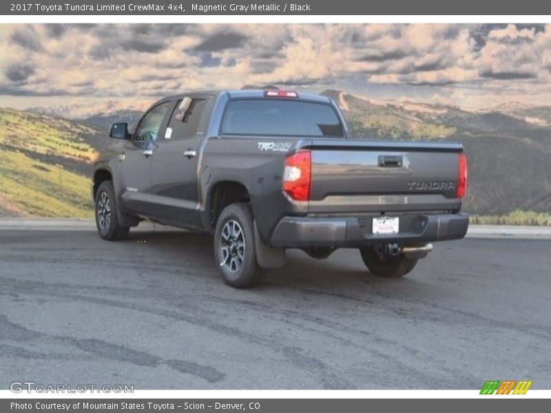 Magnetic Gray Metallic / Black 2017 Toyota Tundra Limited CrewMax 4x4