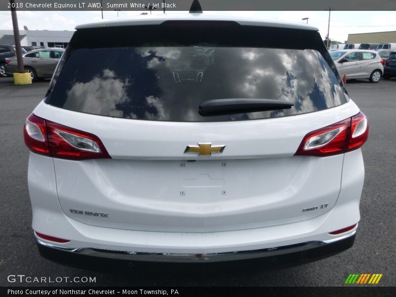 Summit White / Jet Black 2018 Chevrolet Equinox LT AWD