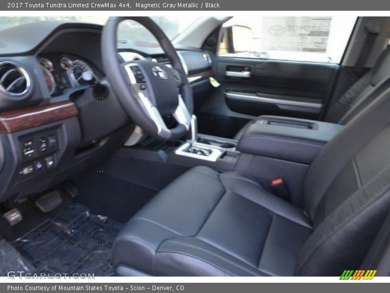 Magnetic Gray Metallic / Black 2017 Toyota Tundra Limited CrewMax 4x4