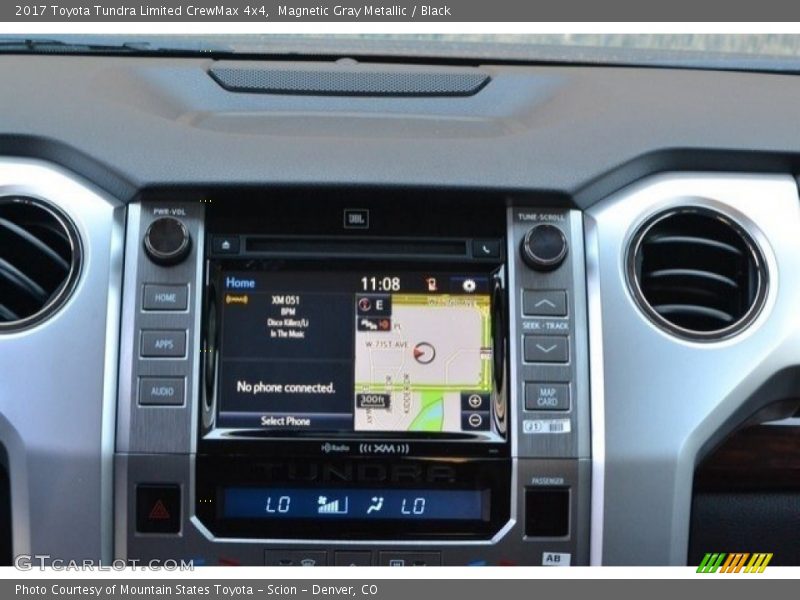 Magnetic Gray Metallic / Black 2017 Toyota Tundra Limited CrewMax 4x4