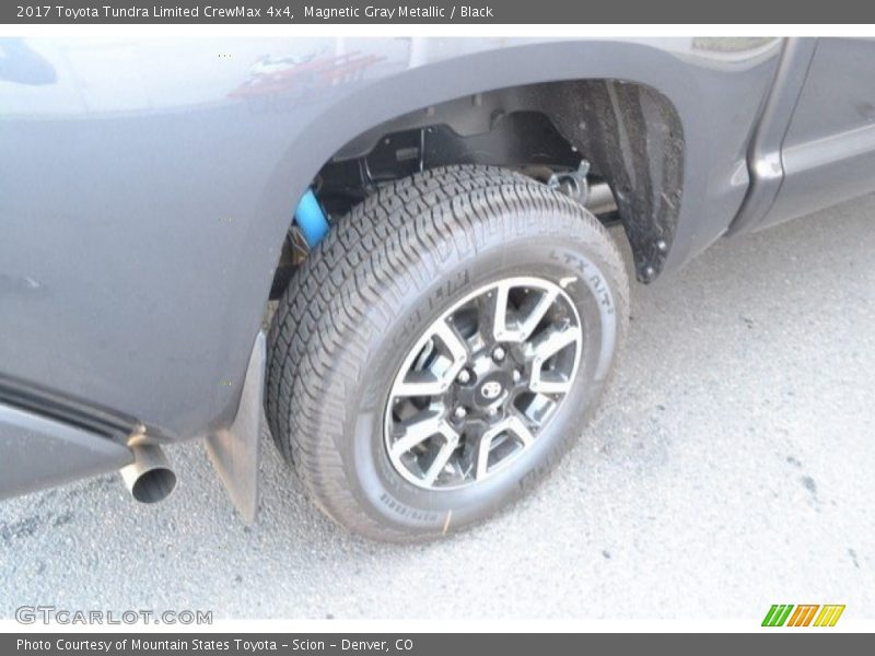 Magnetic Gray Metallic / Black 2017 Toyota Tundra Limited CrewMax 4x4