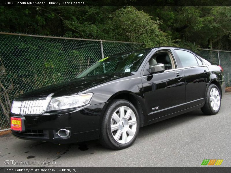 Black / Dark Charcoal 2007 Lincoln MKZ Sedan