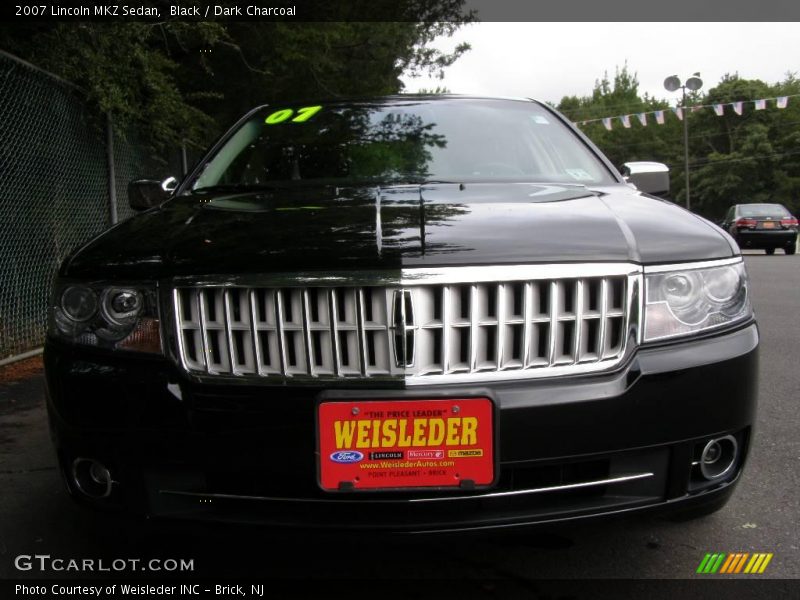 Black / Dark Charcoal 2007 Lincoln MKZ Sedan