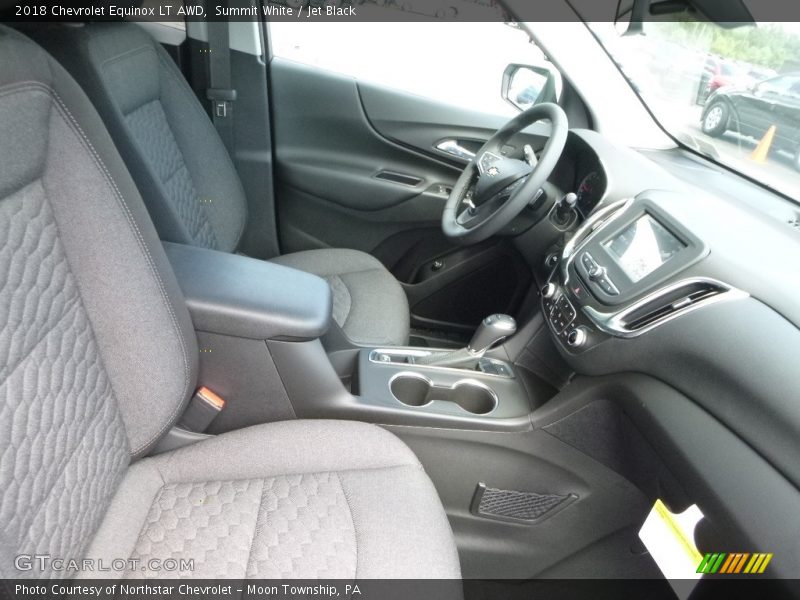 Summit White / Jet Black 2018 Chevrolet Equinox LT AWD