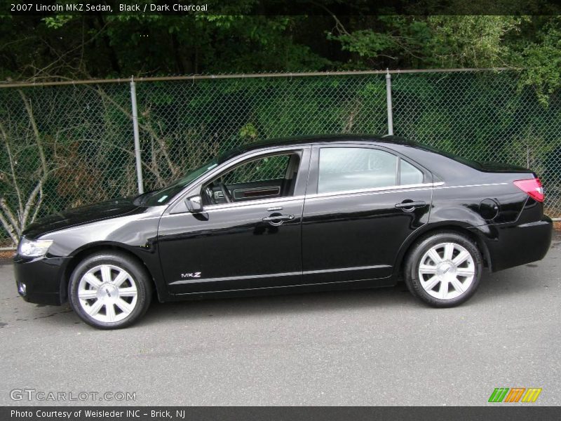 Black / Dark Charcoal 2007 Lincoln MKZ Sedan