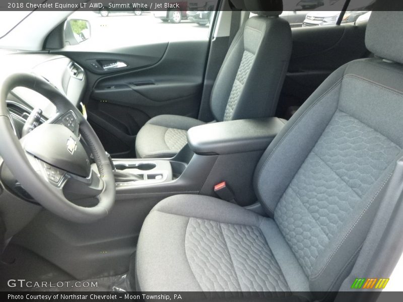 Summit White / Jet Black 2018 Chevrolet Equinox LT AWD