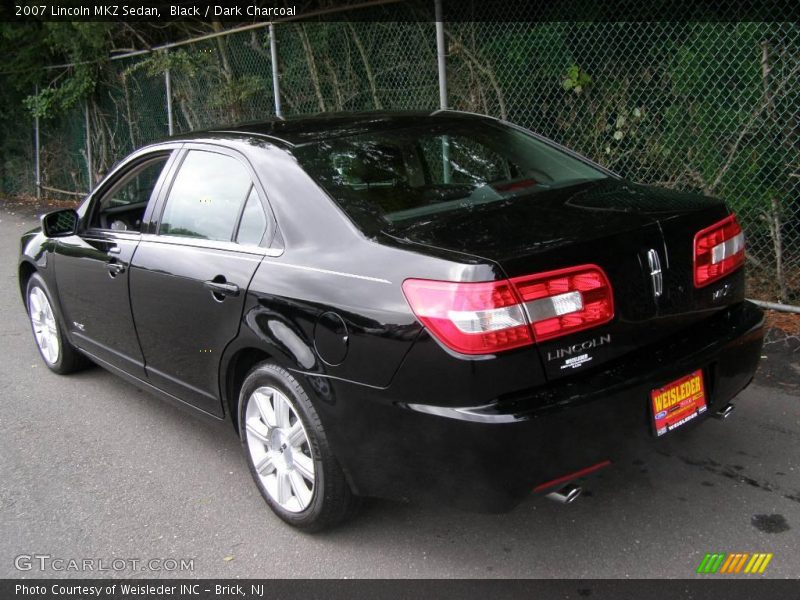 Black / Dark Charcoal 2007 Lincoln MKZ Sedan