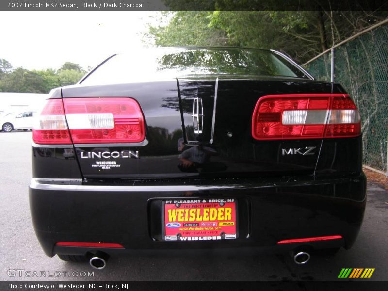 Black / Dark Charcoal 2007 Lincoln MKZ Sedan