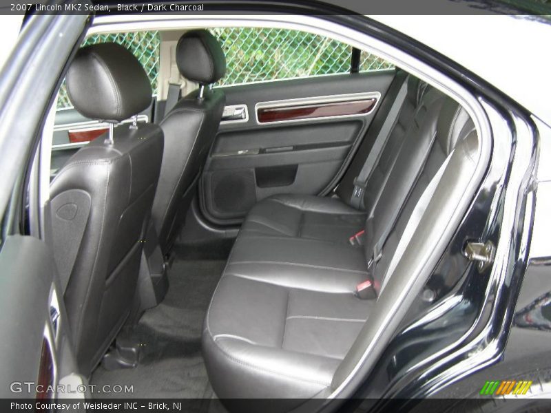 Black / Dark Charcoal 2007 Lincoln MKZ Sedan