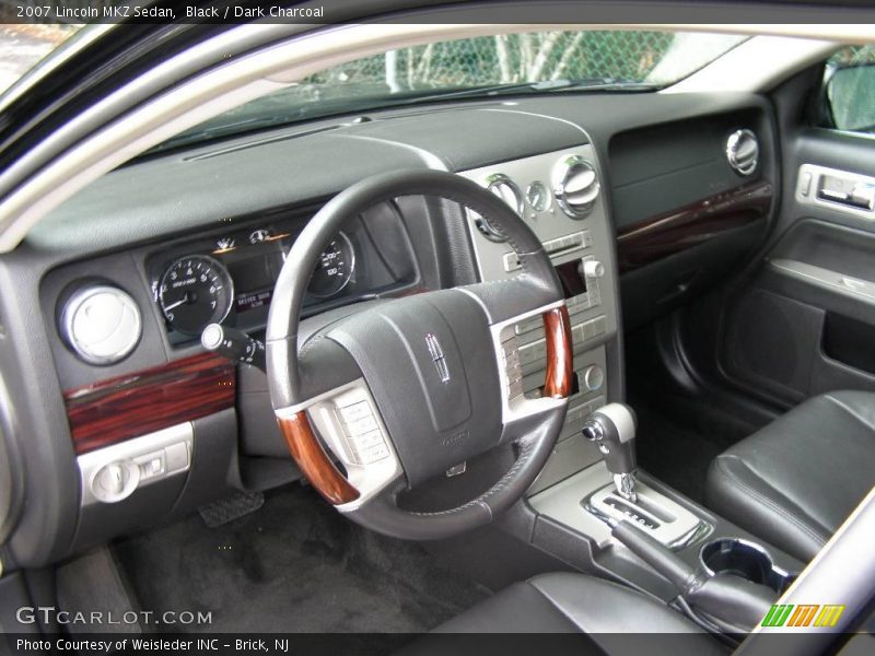 Black / Dark Charcoal 2007 Lincoln MKZ Sedan