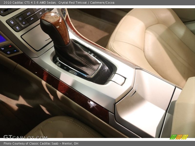Crystal Red Tintcoat / Cashmere/Cocoa 2010 Cadillac CTS 4 3.6 AWD Sedan