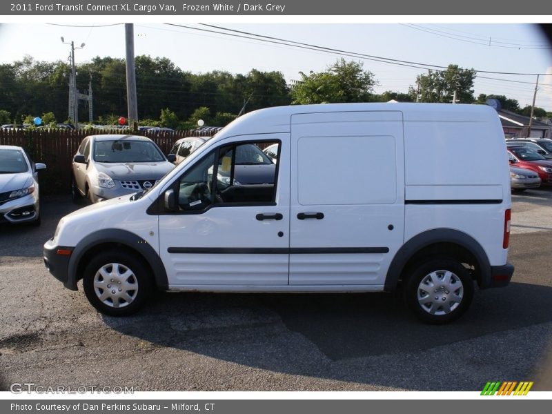 Frozen White / Dark Grey 2011 Ford Transit Connect XL Cargo Van