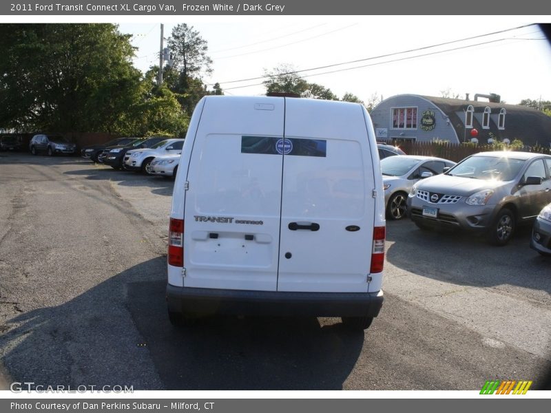 Frozen White / Dark Grey 2011 Ford Transit Connect XL Cargo Van