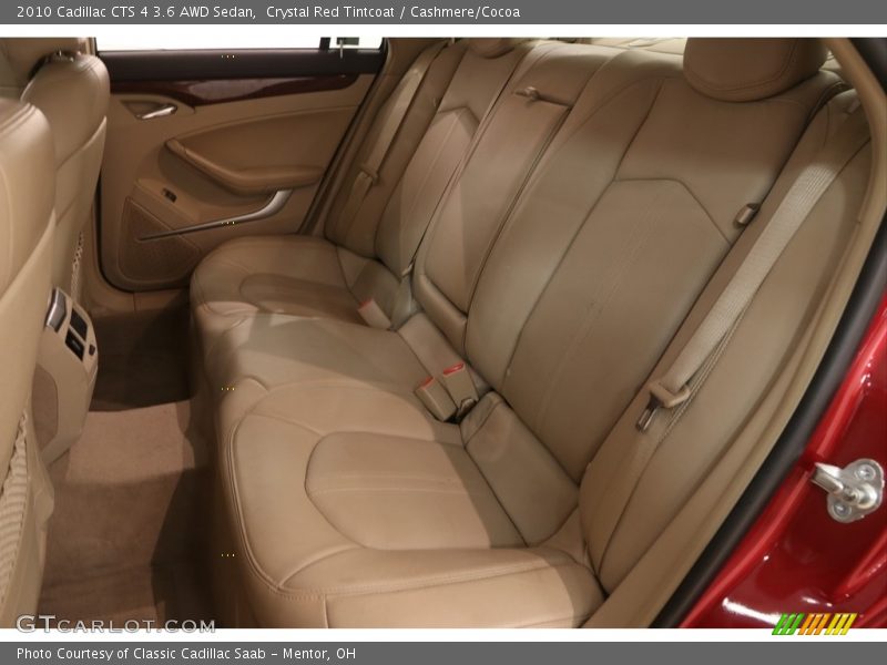 Crystal Red Tintcoat / Cashmere/Cocoa 2010 Cadillac CTS 4 3.6 AWD Sedan