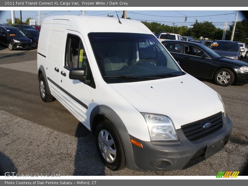 Frozen White / Dark Grey 2011 Ford Transit Connect XL Cargo Van