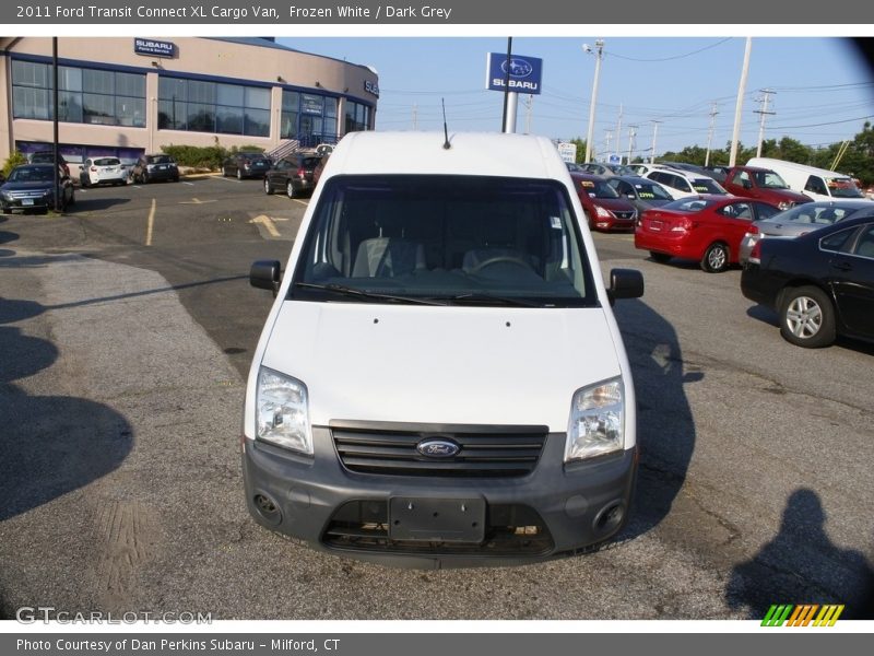 Frozen White / Dark Grey 2011 Ford Transit Connect XL Cargo Van